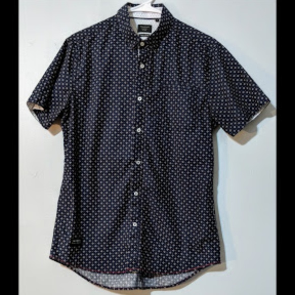 7 Diamonds Other - 7Diamonds Dawn Short Sleeve Shirt, Navy, S